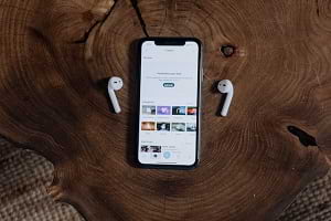 Pairing AirPods with iPhone